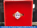 Women's Ring - Yellow Gold 14k (.585) 5 grams Size 9