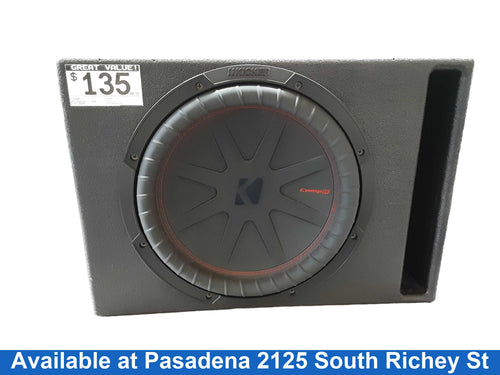 Kicker Compr Black Car Sub-Woofer