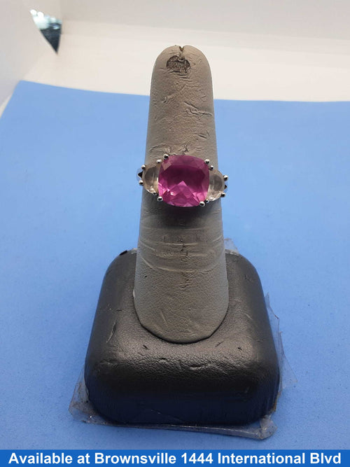 Women's Ring - White Gold 10k (.417) 1.3 grams Size 7.5