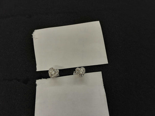 Earrings - White Gold 10k (.417) 0.9 grams