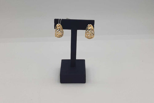Filigree Earrings - Yellow Gold 14k (.585) 3.9 grams