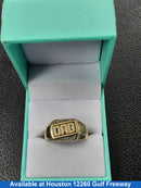 Men's Ring - Yellow Gold 10k (.417) 4.6 grams Size 9
