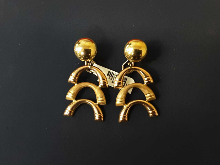 Jacket Earrings - Yellow Gold 14k (.585) 10.6 grams
