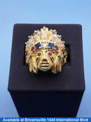 Men's Ring - Yellow Gold 14k (.585) 9.4 grams Size 12