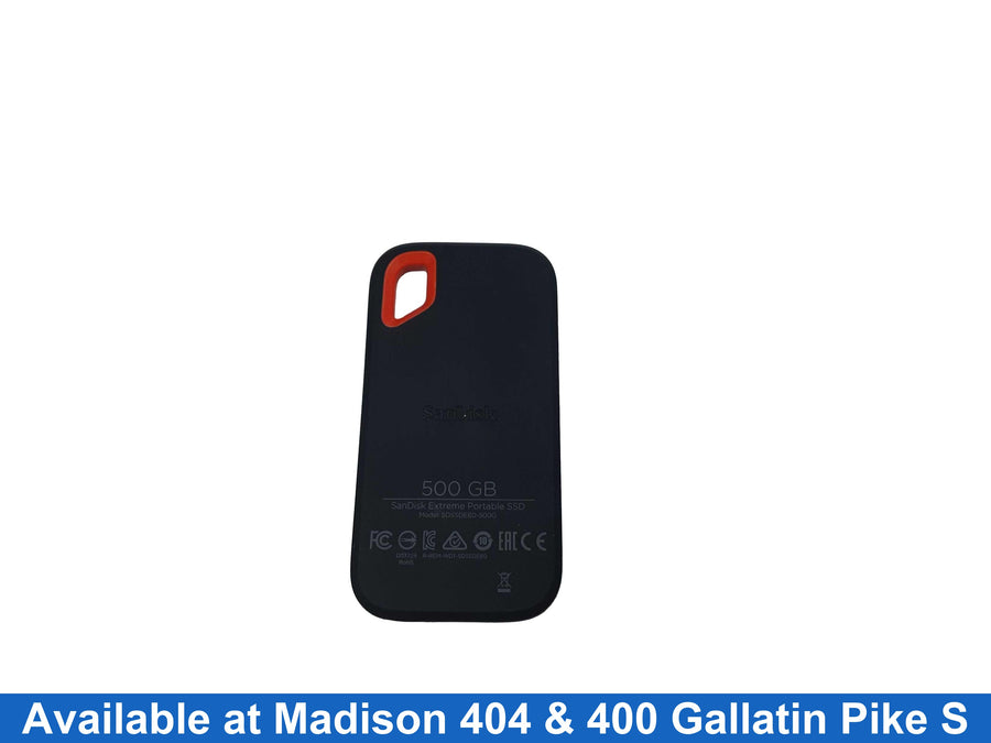 Sandisk Sdssde60-500g Black External Hard Drive