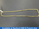 Fox Tail Chain - Yellow Gold 14k (.585) 17.6 grams 22 inch