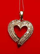 Diamond Pendant - Yellow Gold 14k (.585) 4.2 grams