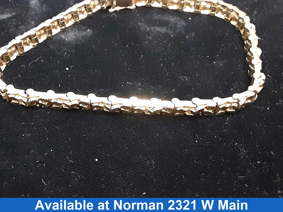 Bracelet - Yellow Gold 14k (.585) 16 grams 7 inch