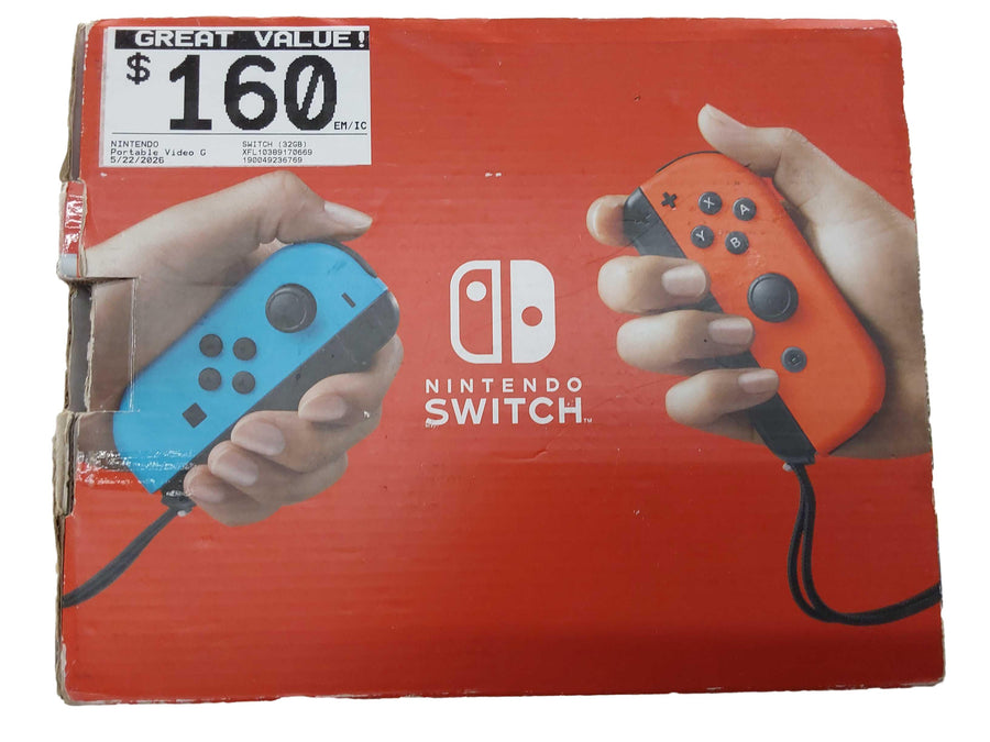 Nintendo Switch (32gb) 32 Gb Multi-color Portable Video Game System