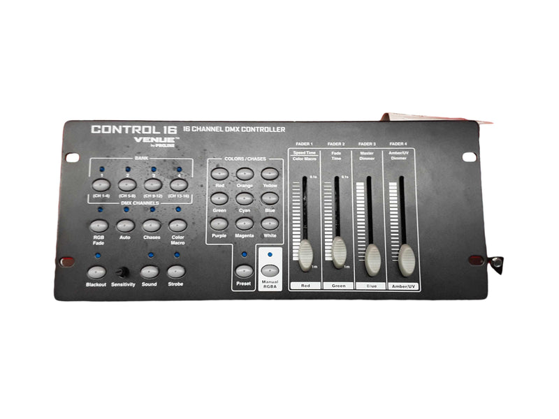 Proline Venue Control 16 Black DJ Light
