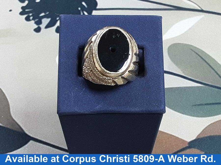 Men's Ring - Yellow Gold 10k (.417) 6.9 grams Size 10.5