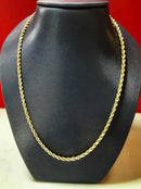 Rope Chain - Yellow Gold 10k (.417) 12.3 grams 18 inch