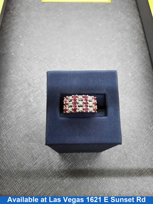 Women's Ring - Yellow Gold 10k (.417) 3.2 grams Size 20