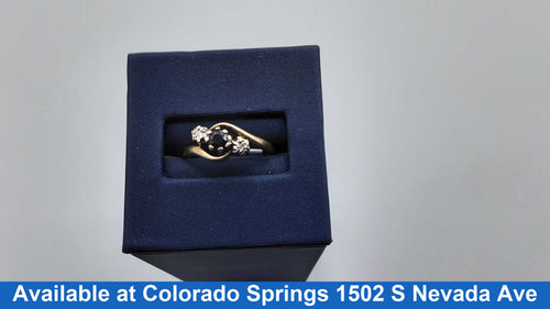Women's Ring - Yellow Gold 10k (.417) 2.4 grams Size 8.5