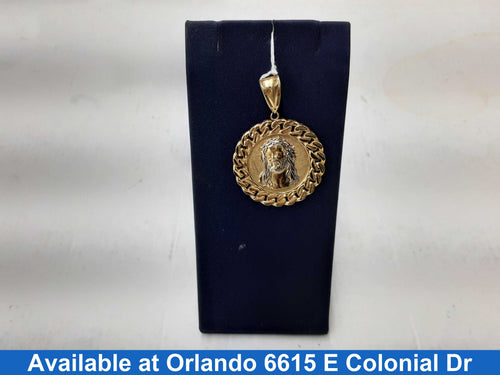 Religious Pendant - Yellow Gold 10k (.417) 6.5 grams