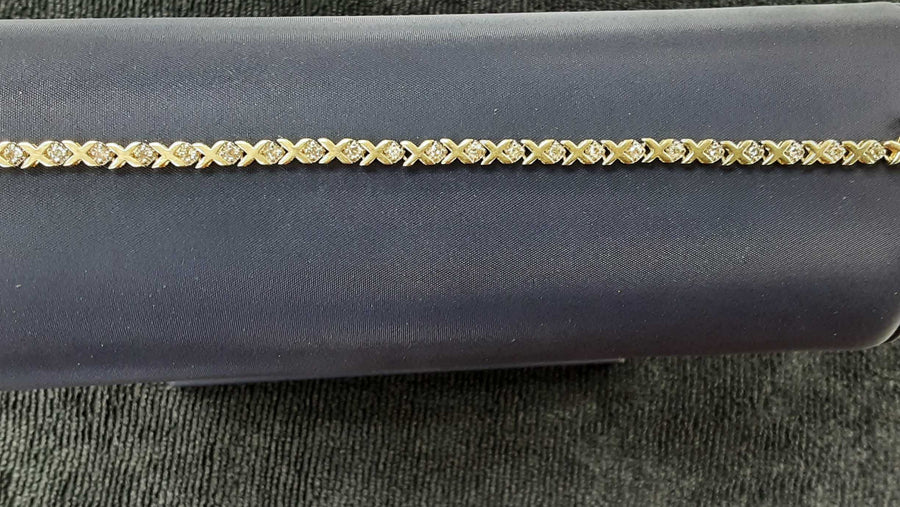 Bracelet - Yellow Gold 14k (.585) 8.5 grams 10 inch