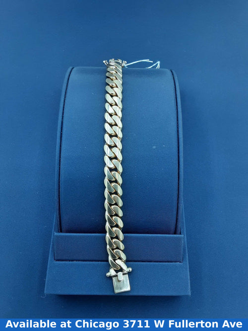 Cuban Link Bracelet - Yellow Gold 14k (.585) 74.1 grams 9 inch