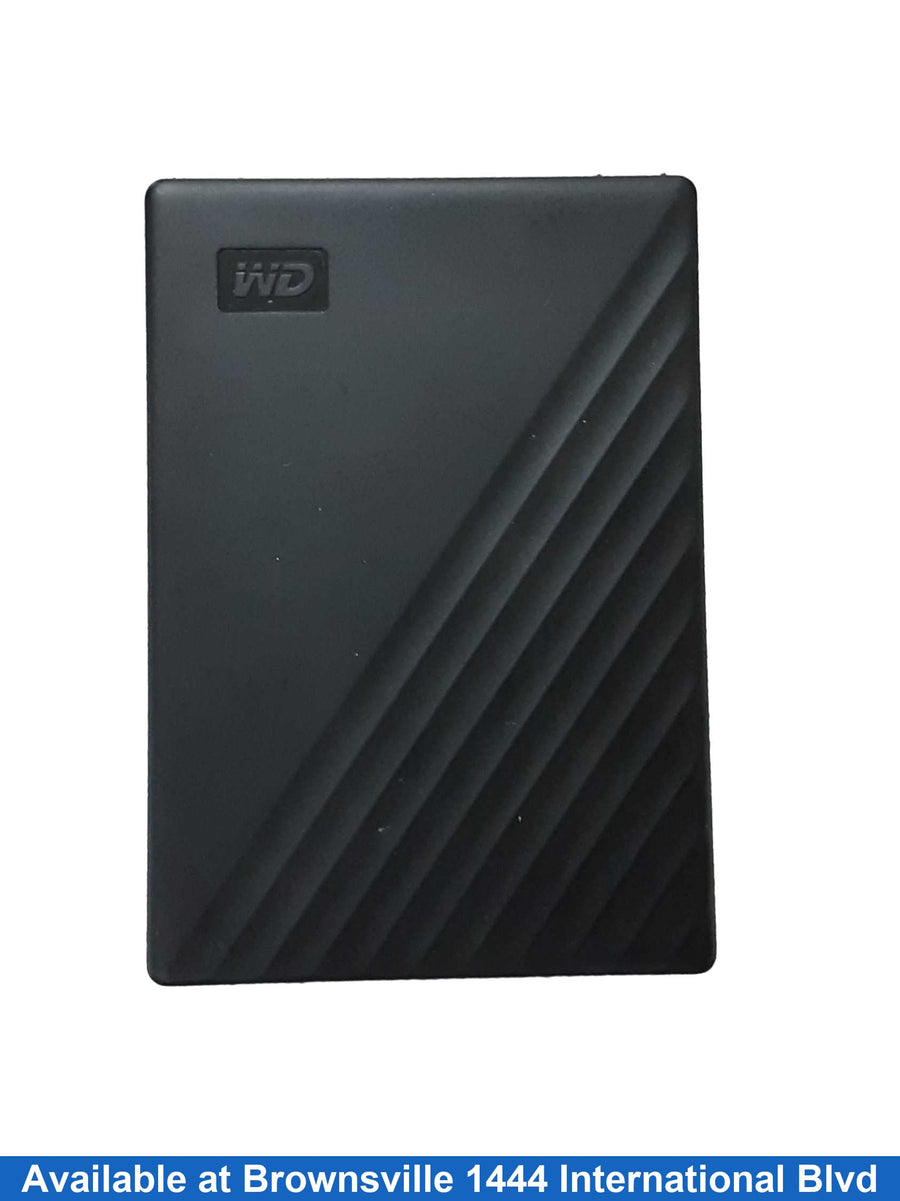 Wd My Passport Black External Hard Drive