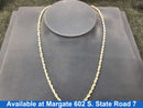 Rope Chain - Yellow Gold 10k (.417) 9.1 grams 22 inch