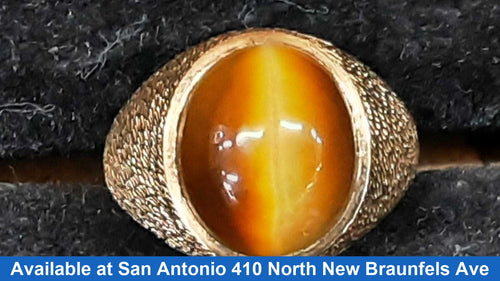 Men's Ring - Yellow Gold 10k (.417) 7.4 grams Size 9
