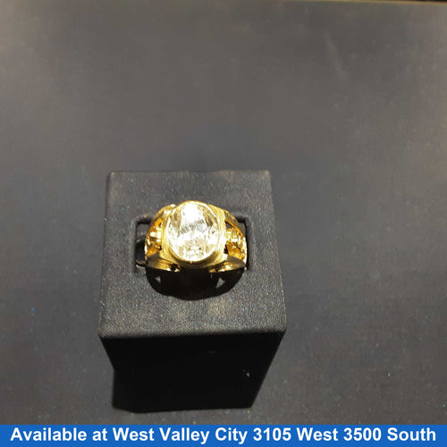 Men's Ring - Yellow Gold 14k (.585) 9.1 grams Size 13