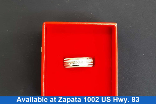 Ring - Wedding Band - White Gold 10k (.417) 1.9 grams Size 8