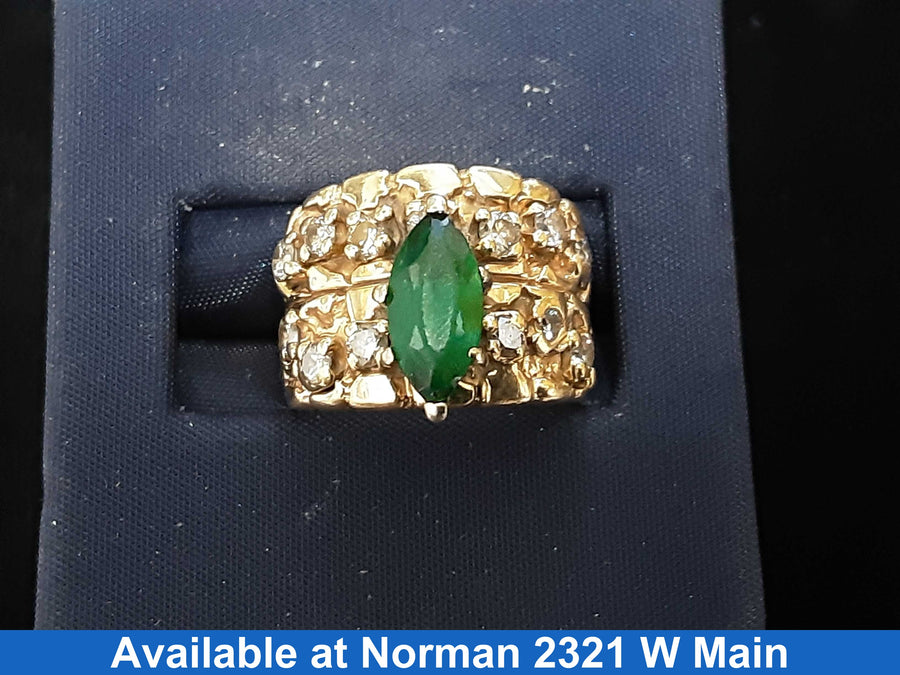 Women's Ring - Yellow Gold 14k (.585) 9.5 grams Size 5