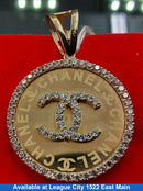 Coin Pendant - Yellow Gold 14k (.585) 4.3 grams