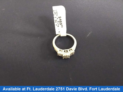 Women's Ring - White Gold 14k (.585) 3.9 grams Size 6