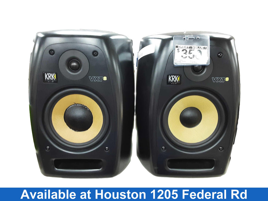 Krk Systems Vxt8 Black Bookshelf Speaker