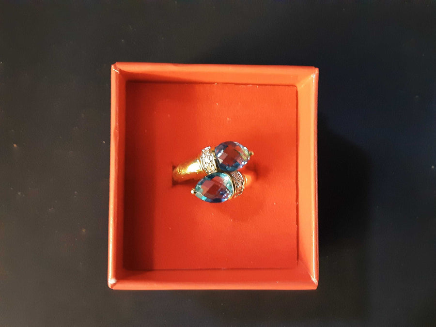 Women's Ring - Yellow Gold 14k (.585) 5.6 grams Size 6