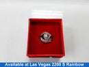 Women's Ring - White Gold 14k (.585) 6 grams Size 20