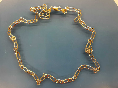 Figaro Chain - Yellow Gold 10k (.417) 13.5 grams 24 inch