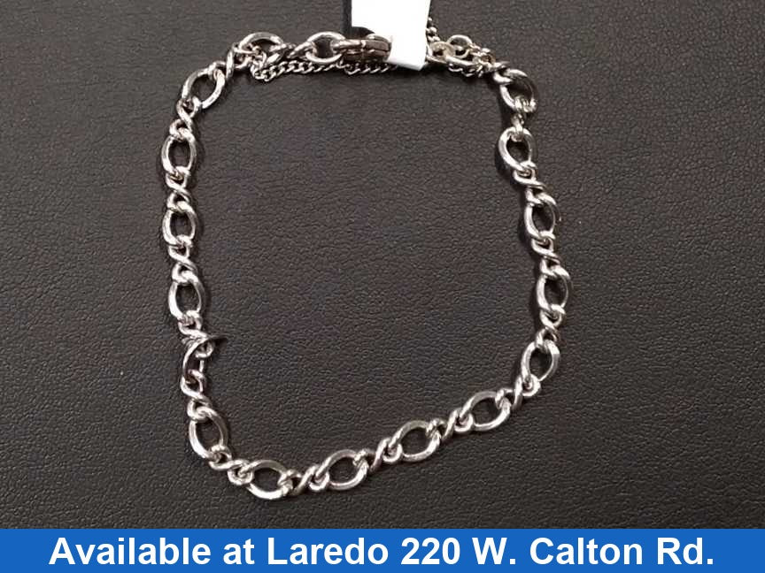 Cable Bracelet - Silver 7.4 grams 6 inch