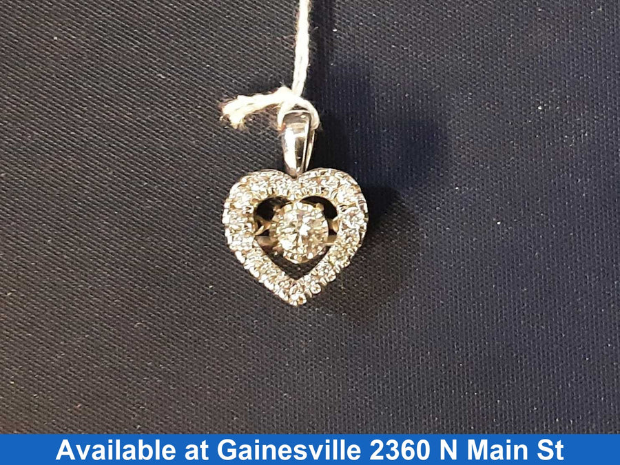 Symbol Pendant - White Gold 10k (.417) 1.5 grams