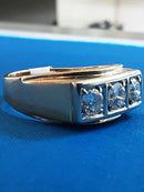 Ring - Wedding Band - Yellow Gold 14k (.585) 11 grams Size 14