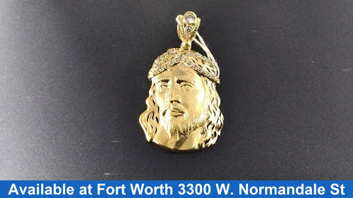 Religious Pendant - Yellow Gold 10k (.417) 6.4 grams