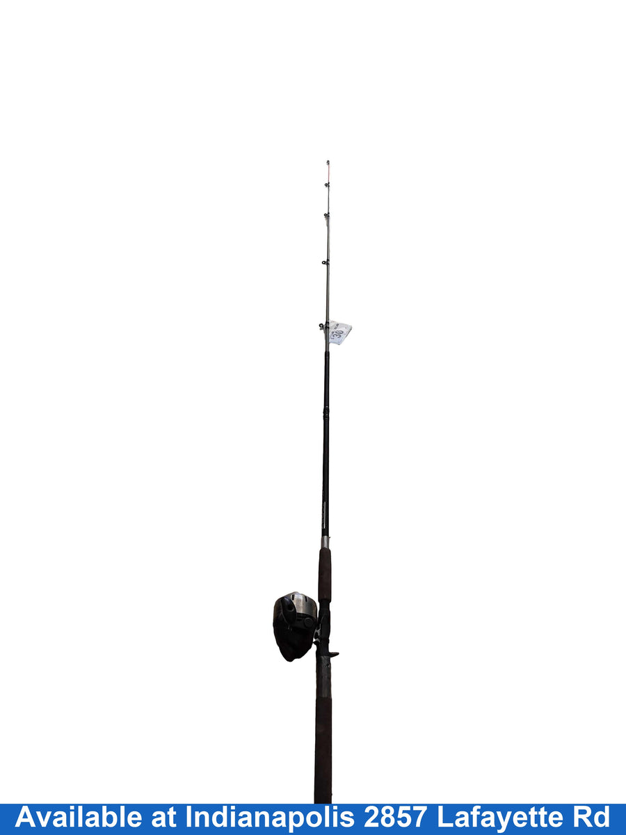 Zebco 808 Boss Hawg Black Fishing Rod & Reel Combo