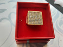 Men's Ring - Yellow Gold 10k (.417) 7.6 grams Size 8