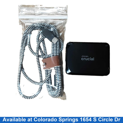 Crucial X9 Black External Hard Drive