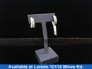 Jacket Earrings - White Gold 10k (.417) 4.1 grams