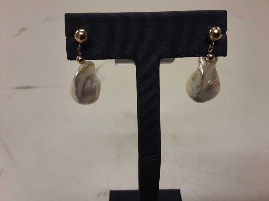 Earrings - Yellow Gold 14k (.585) 7.5 grams