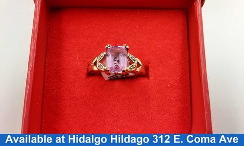 Women's Ring - Yellow Gold 10k (.417) 2.3 grams Size 7