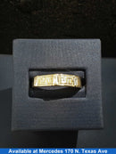 Ring - Wedding Band - Yellow Gold 10k (.417) 3.5 grams Size 8