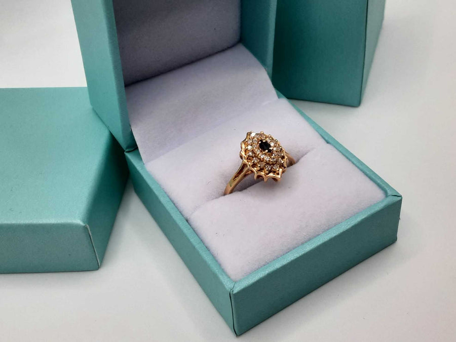 Women's Ring - Yellow Gold 14k (.585) 3 grams Size 6.5