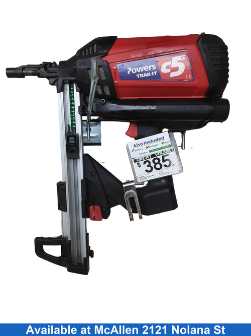 Powers Ti-c5 Red Cordless Brad Nailer