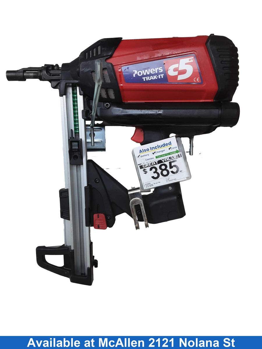 Powers Ti-c5 Red Cordless Brad Nailer