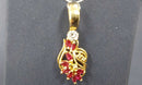 Diamond Pendant - Yellow Gold 14k (.585) 3.2 grams