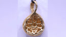 Diamond Pendant - Yellow Gold 14k (.585) 4.9 grams