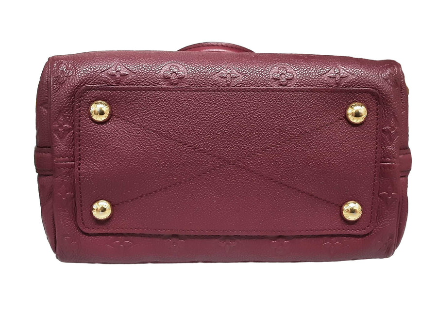 Louis Vuitton Speedy 25 Bandouliere Purple Purse / Handbag